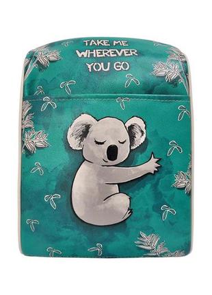Dogo koala hug маленький рюкзак с коалой smally bag vegan веган1 фото