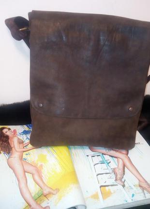 Продам класну,зручну чоловічу сумку з натуральної шкіри2 фото