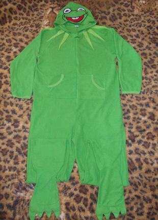 Пижама слип кигуруми комбинезон лягушонок р. м1 фото