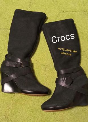 Зимові чоботи crocs