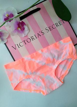 Яркме котонові трусики victoria's secret original pink xs1 фото