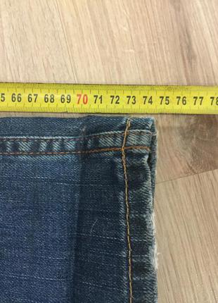 Джинси з високою талією тм levi's 96 см довжина зріст 1606 фото