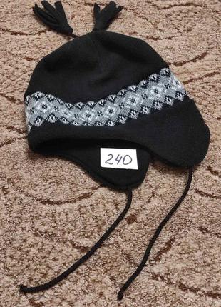 240. 😍😍😍 зимова шапочка для дівчинки1 фото