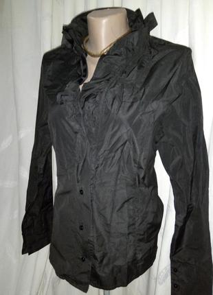 **first choice**нарядная блуза с эффектным воротником  uk16 пог-56см