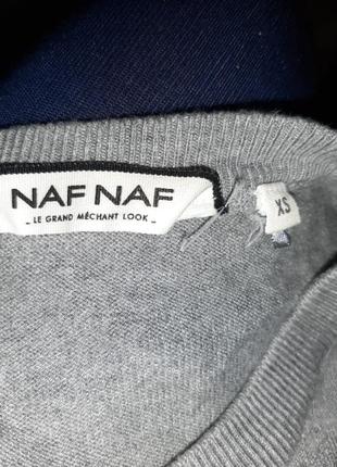 Свитер с жемчужинами naf naf4 фото