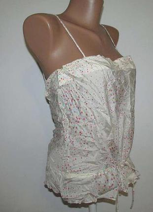 Блузка jasper conran, 100% шелк. новая!