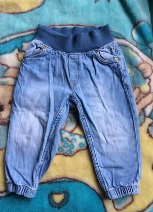 Джинси світлі на хлопчика h&m 80/86 см