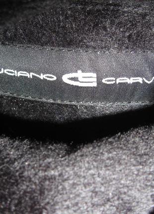 Шикарные замшевые высокие сапоги на каблуке и платформе разм-39 luciano carvari5 фото