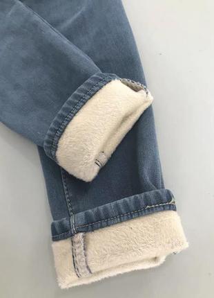 Женские джинсы скинни на утеплении термоподкладке3 фото