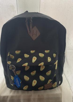 Підлітковий рюкзак з авокадо