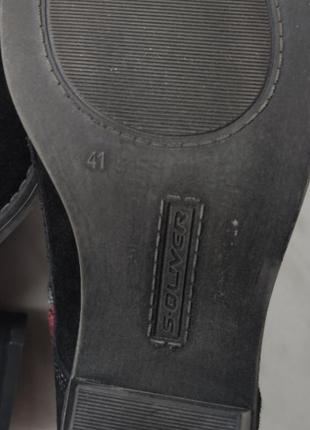 Шикарні брендові черевики оригінал 41 s. oliver6 фото