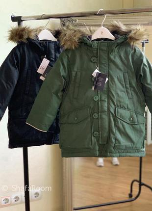 Gap зимовий пуховик парка куртка оригінал 3