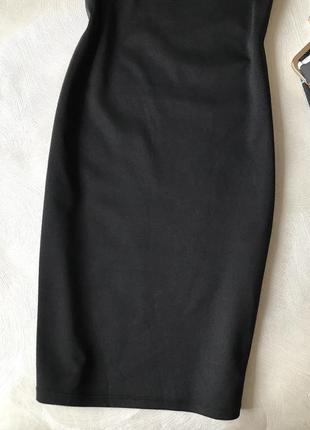 Облягає чорне плаття h&m з відкритими плечима5 фото