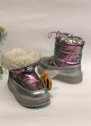 Зимові дутіки для дівчинки 3