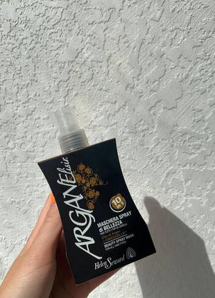Аргановая маска спрей helen seward, 150 мл, для кудрявых, волнистых волос, итальянская...