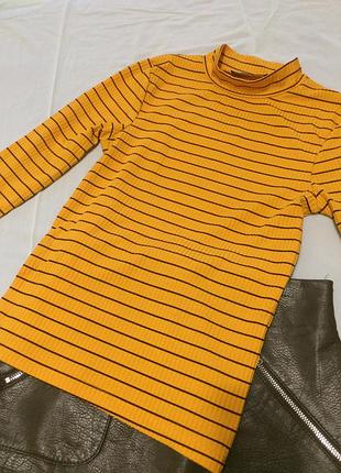 Водолазка гольф смужка довгий рукав