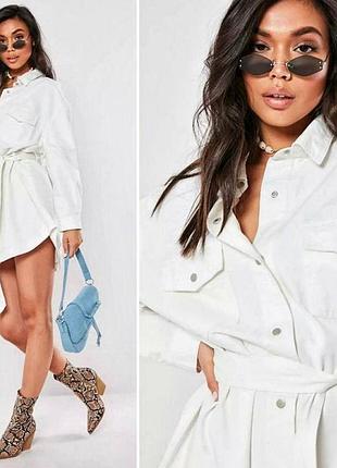 📍котонова сукня-сорочка від #missguided