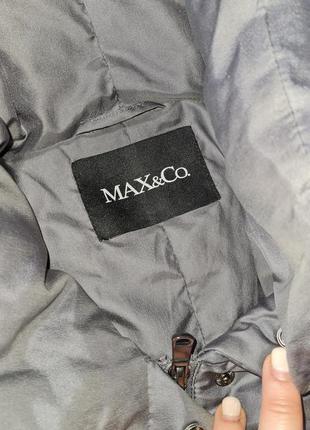 Max mara красивая курточка кожаный пояс4 фото