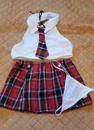 Костюм школярки для рольових ігор