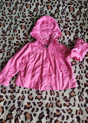 Курточка-плащик на дівчинку