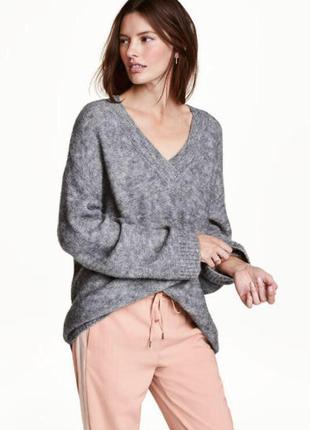 Серый свитер укороченный zara zara zara5 фото