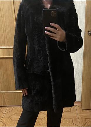 Шуба з мутону