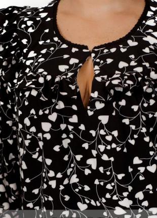 Ніжна та жіночна сорочка з м'якими манжетами на рукавах3 фото