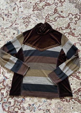 Кофта велюрова