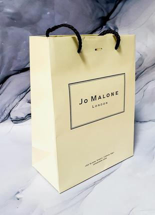 Оригінальний подарунковий пакет jo malone london оригиналиный упаковка пакет подарочный1 фото