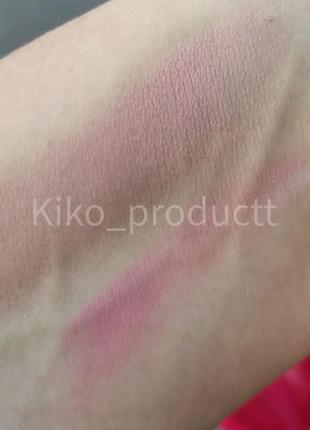 Стійкі рум'яна kiko precious rituals long lasting vegan blush2 фото