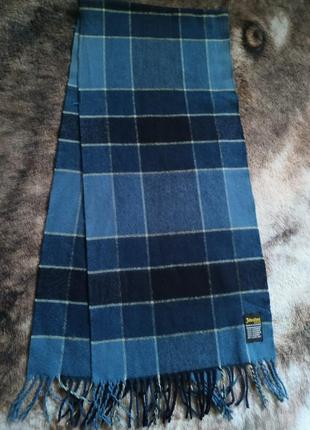 Johnstons of elgin теплый кашемировый шарф шотландия.