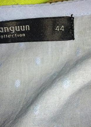 Красивенная  батистовая блуза с вышивкой и прошвой,46-54разм,manguun,италия.4 фото
