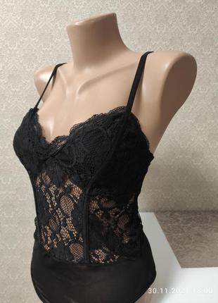 Боди ажурное
