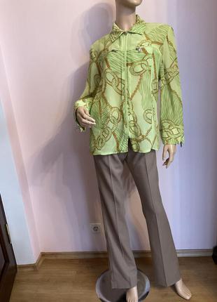 Вискозная блузка- кардиган /м/ бренд 100%feminin paris