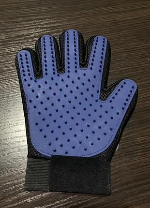 Рукавиця для розчісування собак