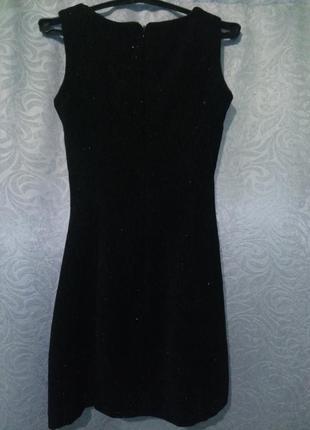 Плаття на свято чорне блискуче чорне гарне2 фото