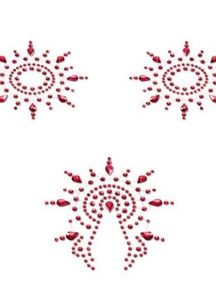 Пэстис з кристалів petits joujoux gloria , прикраса на груди