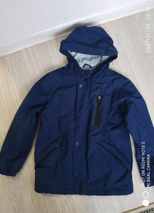 Стильная модная куртка (деми) для мальчика на 8-9-10 лет6 фото