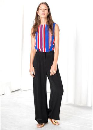 Широкие брюки палаццо h&amp;m