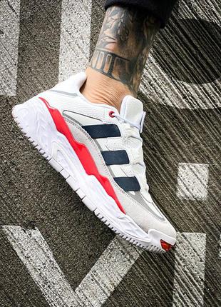 Adidas niteball "white/blue/red"  мужские кроссовки адидас