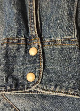 Джинсовая рубашка denim by h&m 5