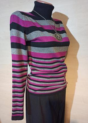Водолазка гольф светр в смужку gemelli2 фото