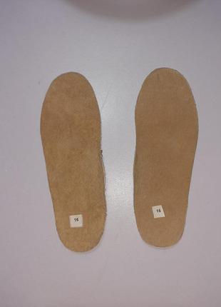 Кожаные ортопедическиестельки