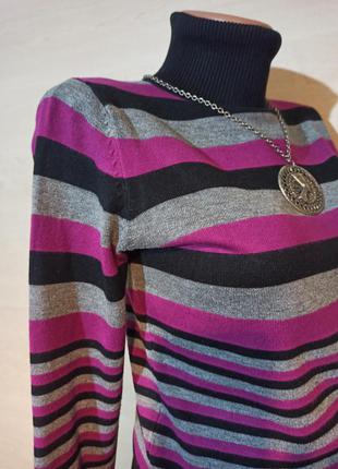 Водолазка гольф светр в смужку gemelli5 фото