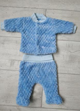 Махровий костюм для малюка або ляльки пупса1 фото