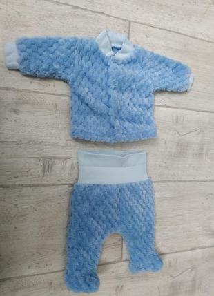 Махровий костюм для малюка або ляльки пупса4 фото