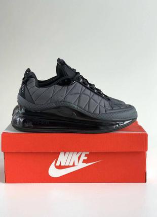 Зимние мужские кроссовки nike air mx 720 818 grey(термо)