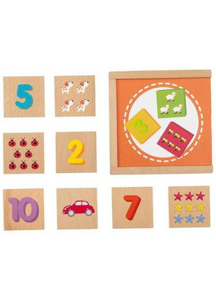 Игровой набор  обучение числам playtive с ящиком для хранения. германия4 фото