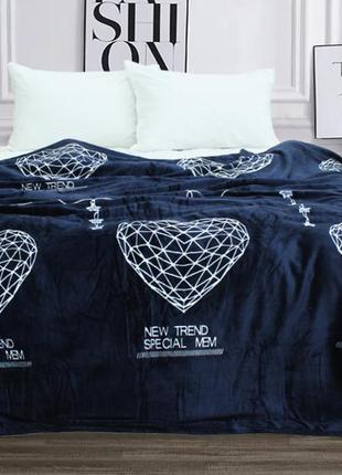 Стильні круті пледи велсофт мікрофібра tag (україна)