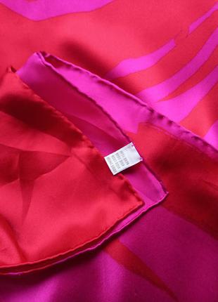Шикарный шелковый платок шаль шарф3 фото
